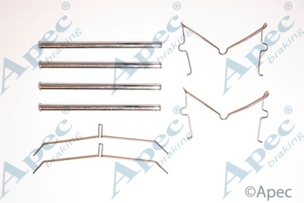 APEC BRAKING Комплектующие, колодки дискового тормоза KIT1192